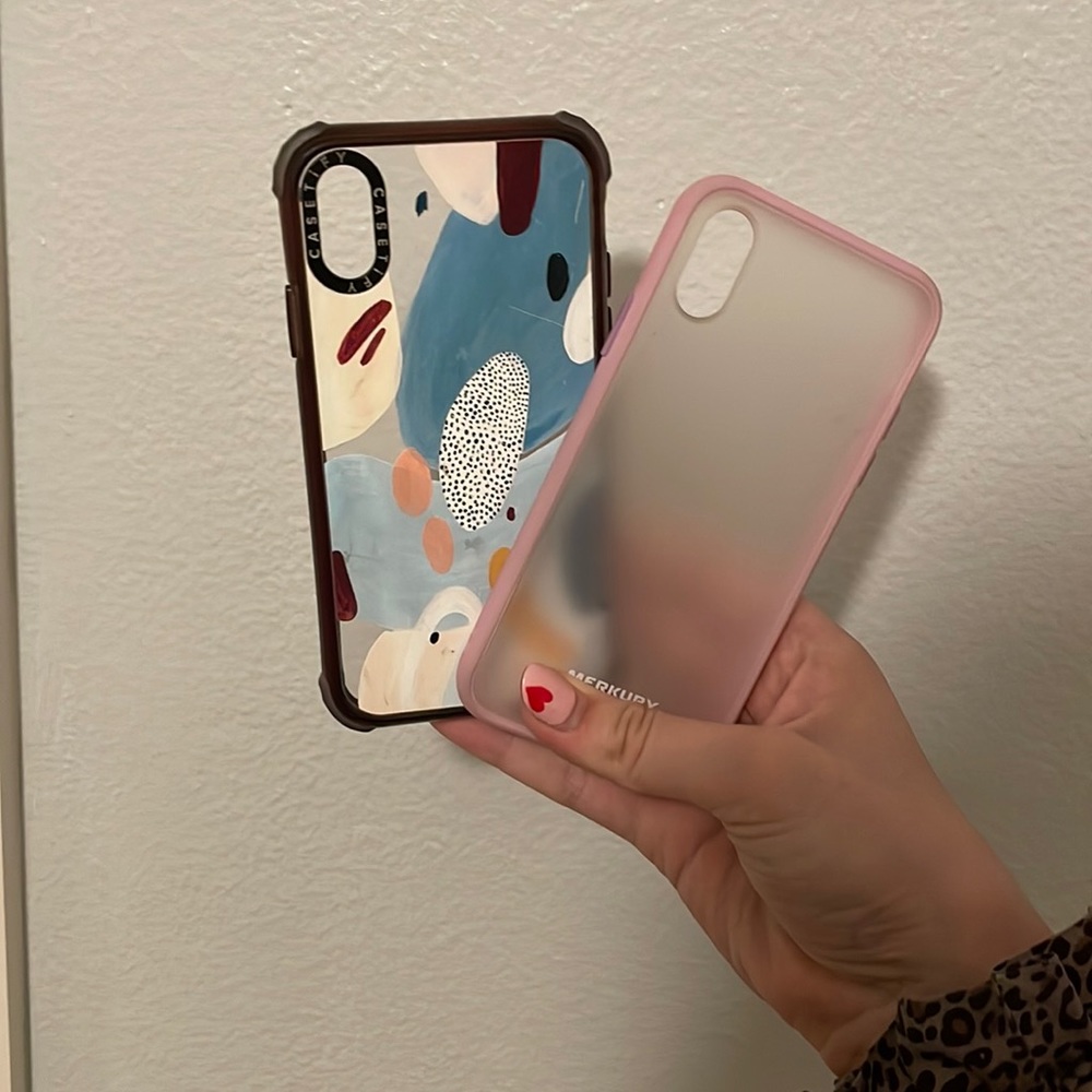 caseitfy case and merkury case for iphone x! used